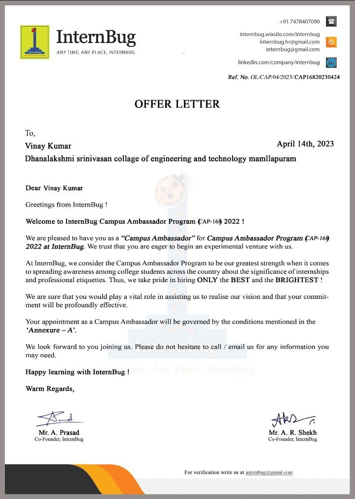 Offer Letter 7